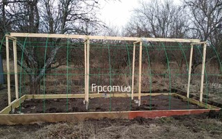 Стеклопластиковые опоры и дуги для растений и парников, диаметр 12 мм - 
